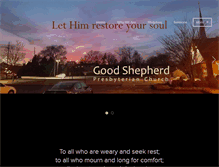 Tablet Screenshot of goodshepherdpca.org